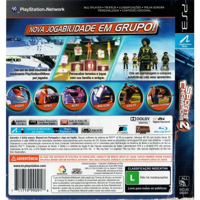Sports Champions 2 - Ps3 (Sem Manual) #1