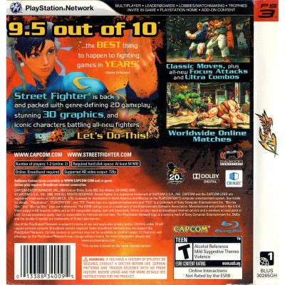 Street Fighter Iv Greatest Hits - Ps3 #3