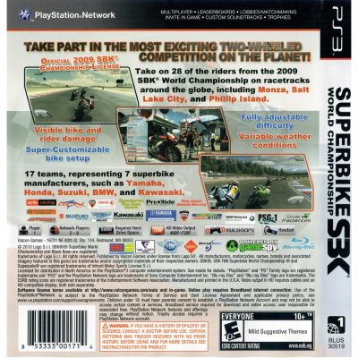 Superbike World Championship Sbk - Ps3 #1