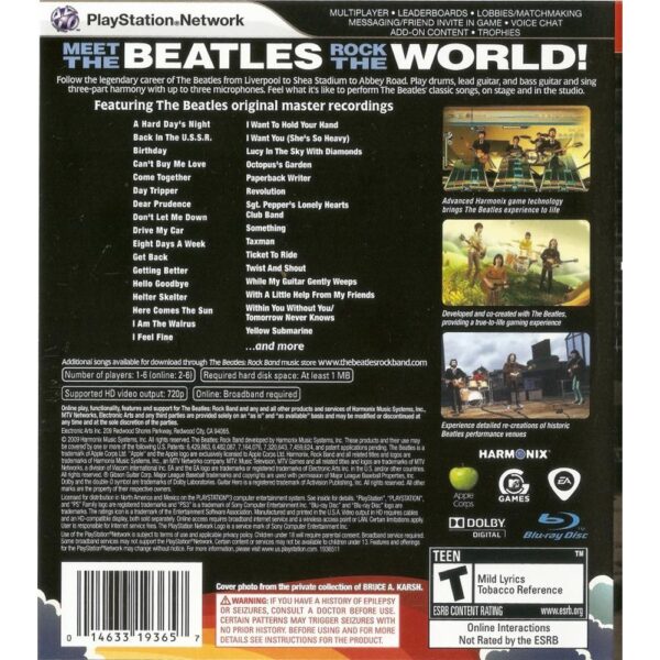 The Beatles Rockband - Ps3