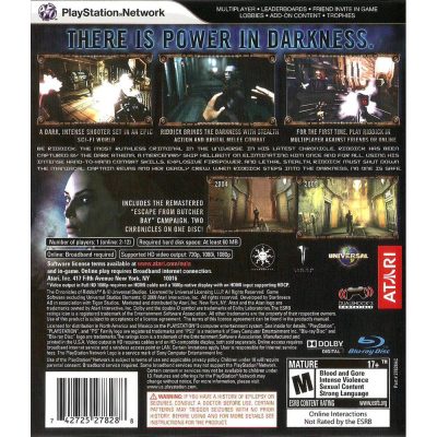 The Chronicles Of Riddick Assault - Ps3