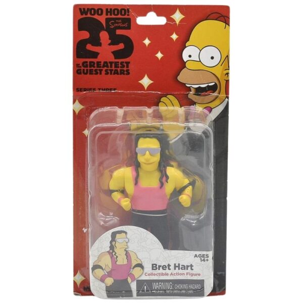 The Simpsons 25Th Anniversary Bret Hart - Neca #4