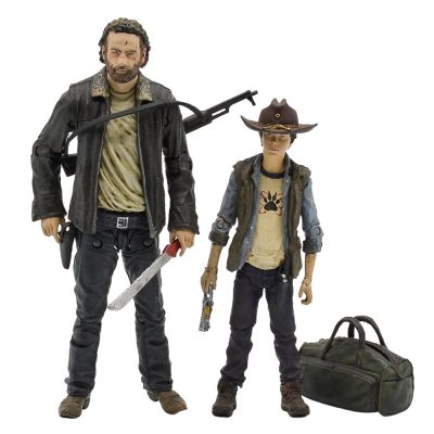 The Walking Dead Rick Grimes &Amp;Amp; Carl Grimes - Mcfarlane