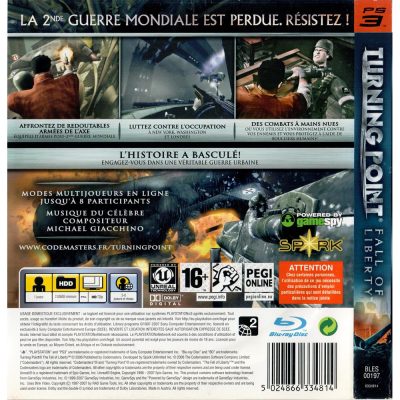 Turning Point Fall Of Liberty - Ps3 (Alemão) #1