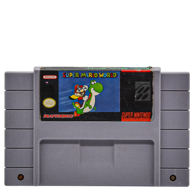 Super Mario World - Snes (Original) (Salvando) #1  (Seminovo)