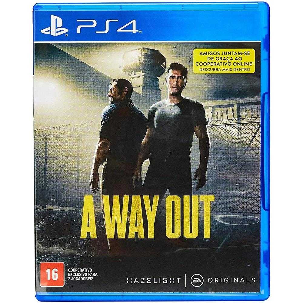 A Way Out Ps4 Jogo M dia F sica Arena Games Loja Geek