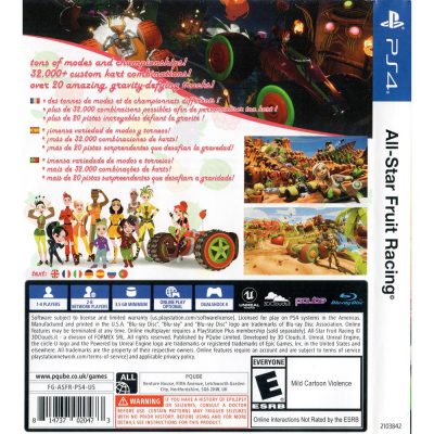 All-Stars Fruit Racing - Ps4