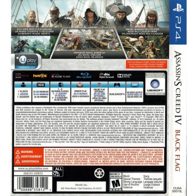 Assassins Creed Iv Black Flag - Ps4