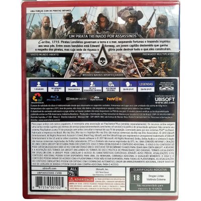 Assassins Creed Iv Black Flag - Ps4 (Playstation Hits)