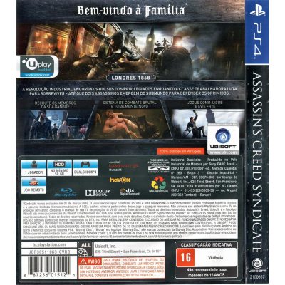 Assassins Creed Syndicate - Ps4 #1