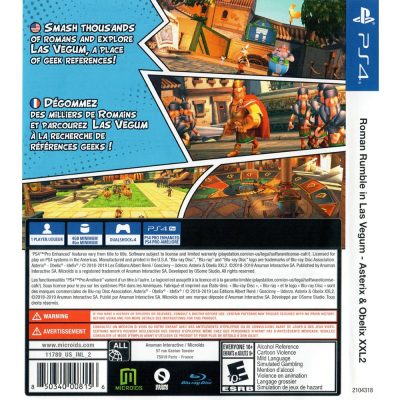 Asterix Obelix Xxl 2 - Ps4 (Roman Rumble In Las Vegum)