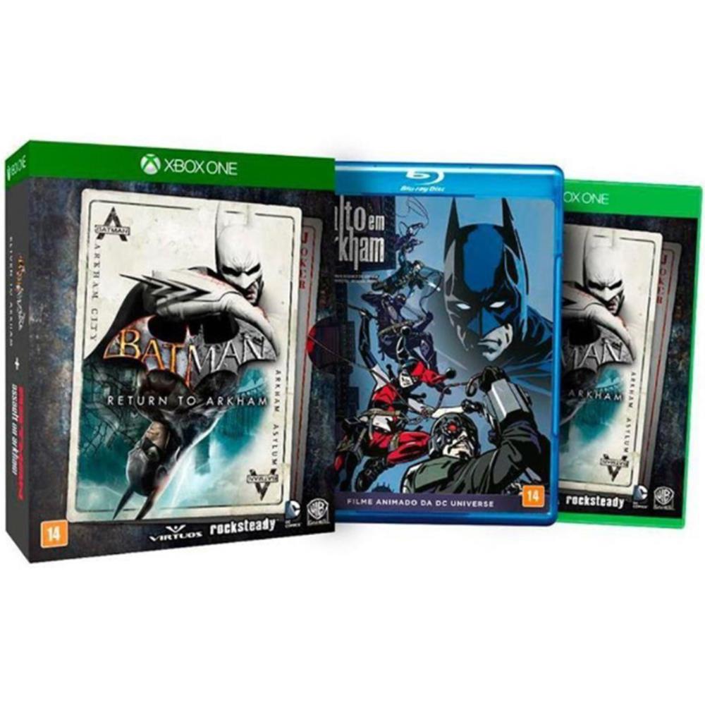 Batman Return To Arkham Xbox One (Seminovo) (Jogo Mídia Física) - Arena  Games - Loja Geek