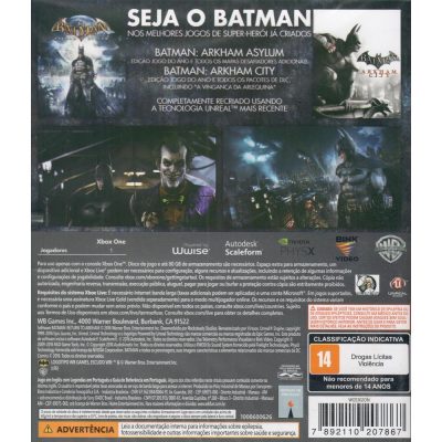 Batman Return To Arkham - Xbox One