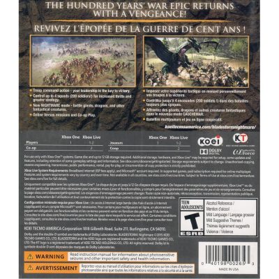 Bladestorm Nightmare - Xbox One