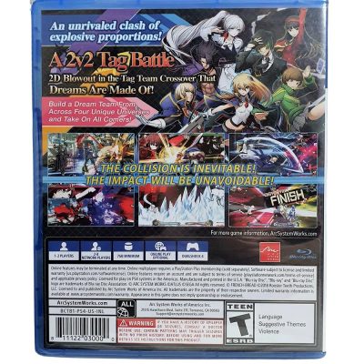 Blazblue Cross Tag Battle - Ps4