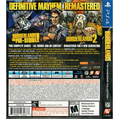 Borderlands The Handsome Collection - Ps4 #1