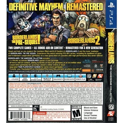 Borderlands The Handsome Collection - Ps4