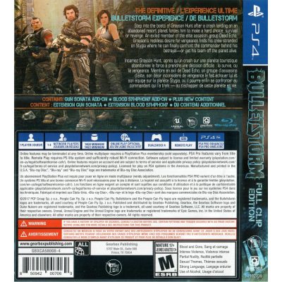 Bulletstorm - Full Clip Edition - Ps4