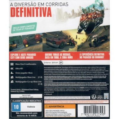 Burnout Paradise Remastered - Xbox One
