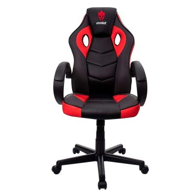 Cadeira Gamer Evolut Eg90 Hunter – Vermehlo/Preto (Montada)