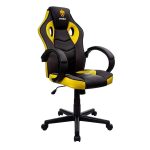 Cadeira Gamer Evolut Eg90 Hunter - Amarelo/Preto (Montada)