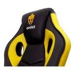 Cadeira Gamer Evolut Eg90 Hunter - Amarelo/Preto (Montada)