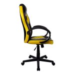 Cadeira Gamer Evolut Eg90 Hunter - Amarelo/Preto (Montada)