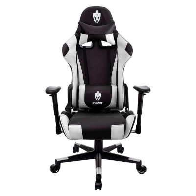Cadeira Gamer Evolut Eg-900 Tanker – Ergonômica Preto/Branco