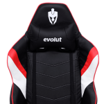 Cadeira Gamer Heavy Preto Vemelho E Branco - Evolut Eg990 (Montada)