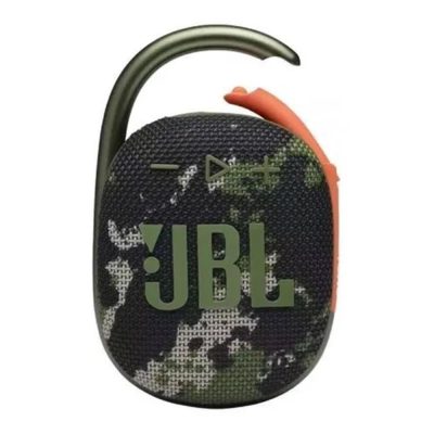 Caixa De Som Sem Fio Jbl Clip 4 (Verde Camuflado)