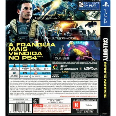Call Of Duty Infinite Warfare - Ps4