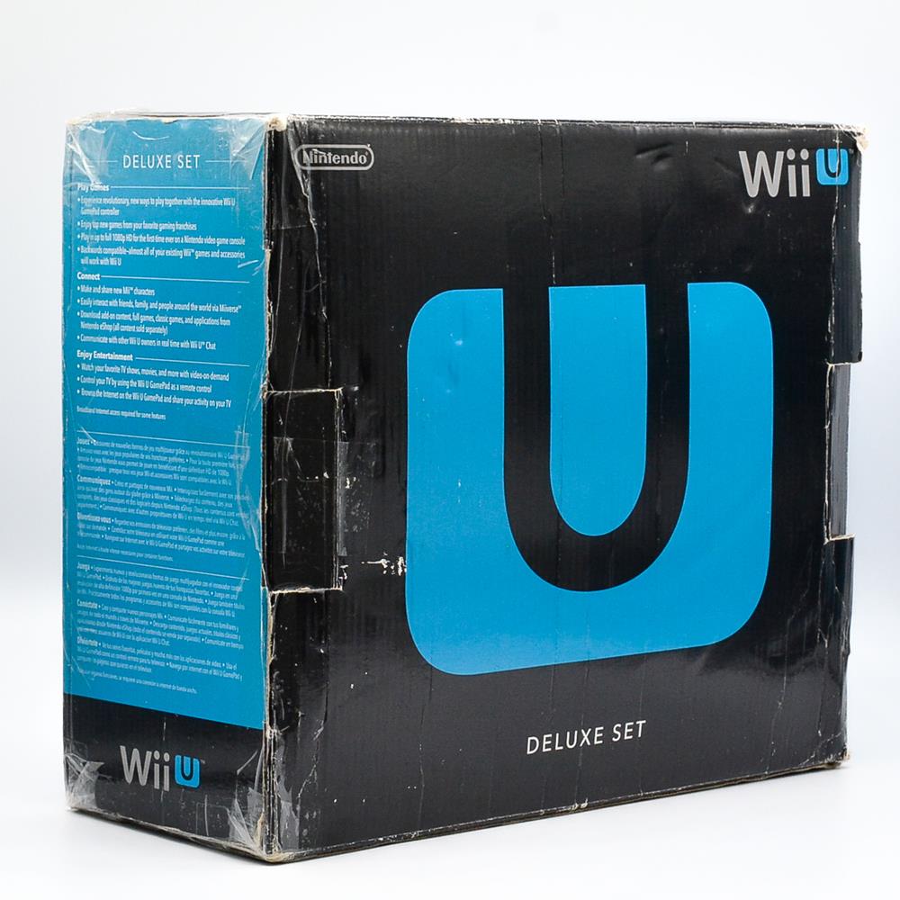 Console Nintendo Wii U Deluxe Set 32GB Preto - Nintendo - MeuGameUsado