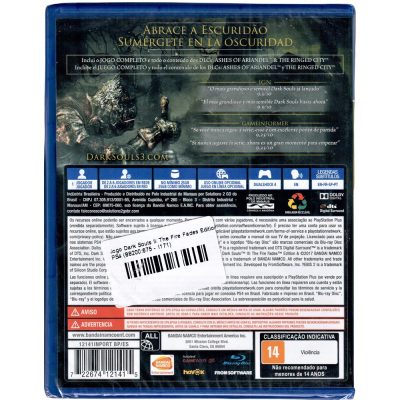 Dark Souls 3 The Fire Fades Edition - Ps4