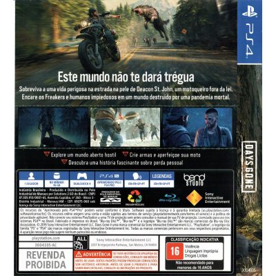 Days Gone - Ps4