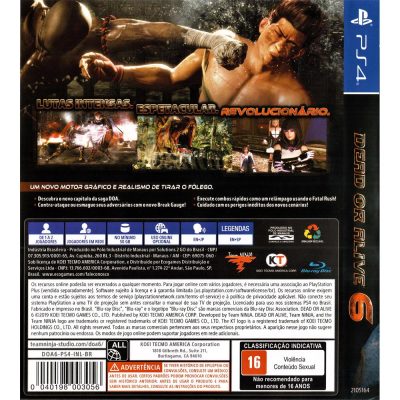 Dead Or Alive 6 - Ps4