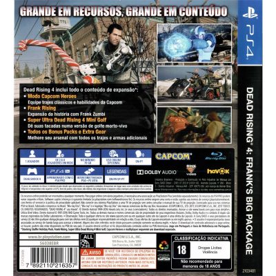 Dead Rising 4 Frank's Big Package - Ps4