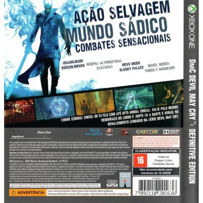 Dmc Devil May Cry: Definitive Edition - Xbox One