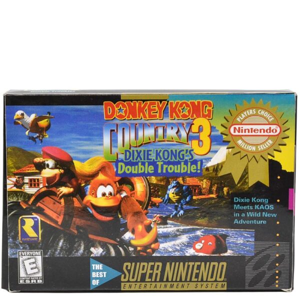Donkey Kong Country 3 - Snes (Original) (Salvando) (Caixa Paralela) #1