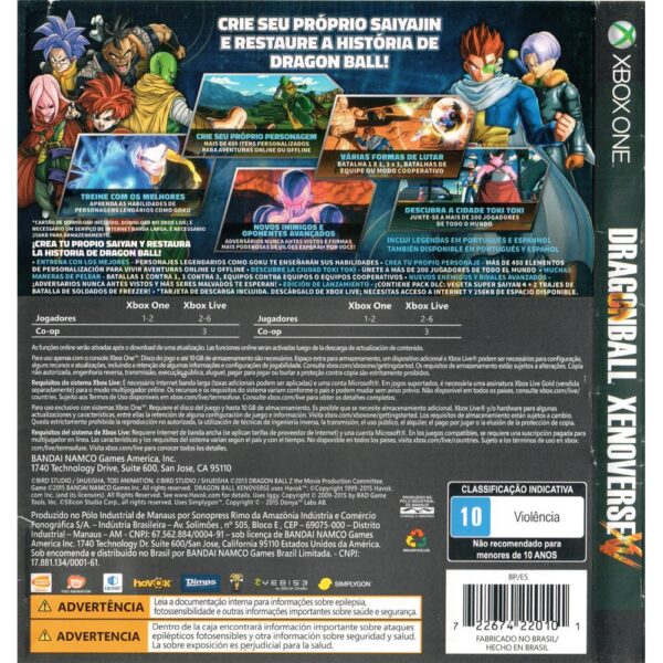 Dragon Ball Xenoverse - Xbox One #1
