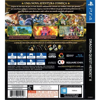 Dragon Quest Heroes 2 - Ps4