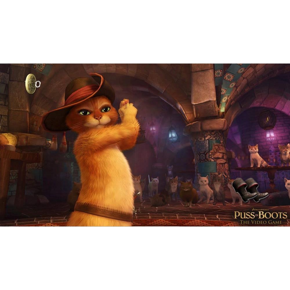 Gato De Botas Kinect Xbox 360