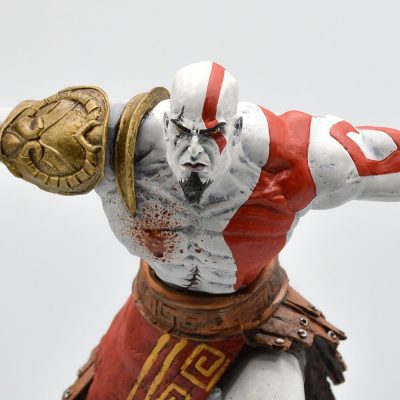 Estatua Resina Artesanal - Kratos (Investida) #1