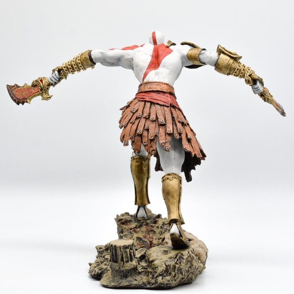 Estatua Resina Artesanal - Kratos (Investida) #1