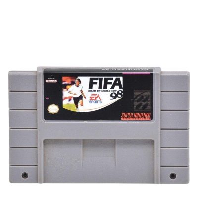 Fifa 98 Road To World Cup - Snes (Original) (Salvando) (Relabel) #1