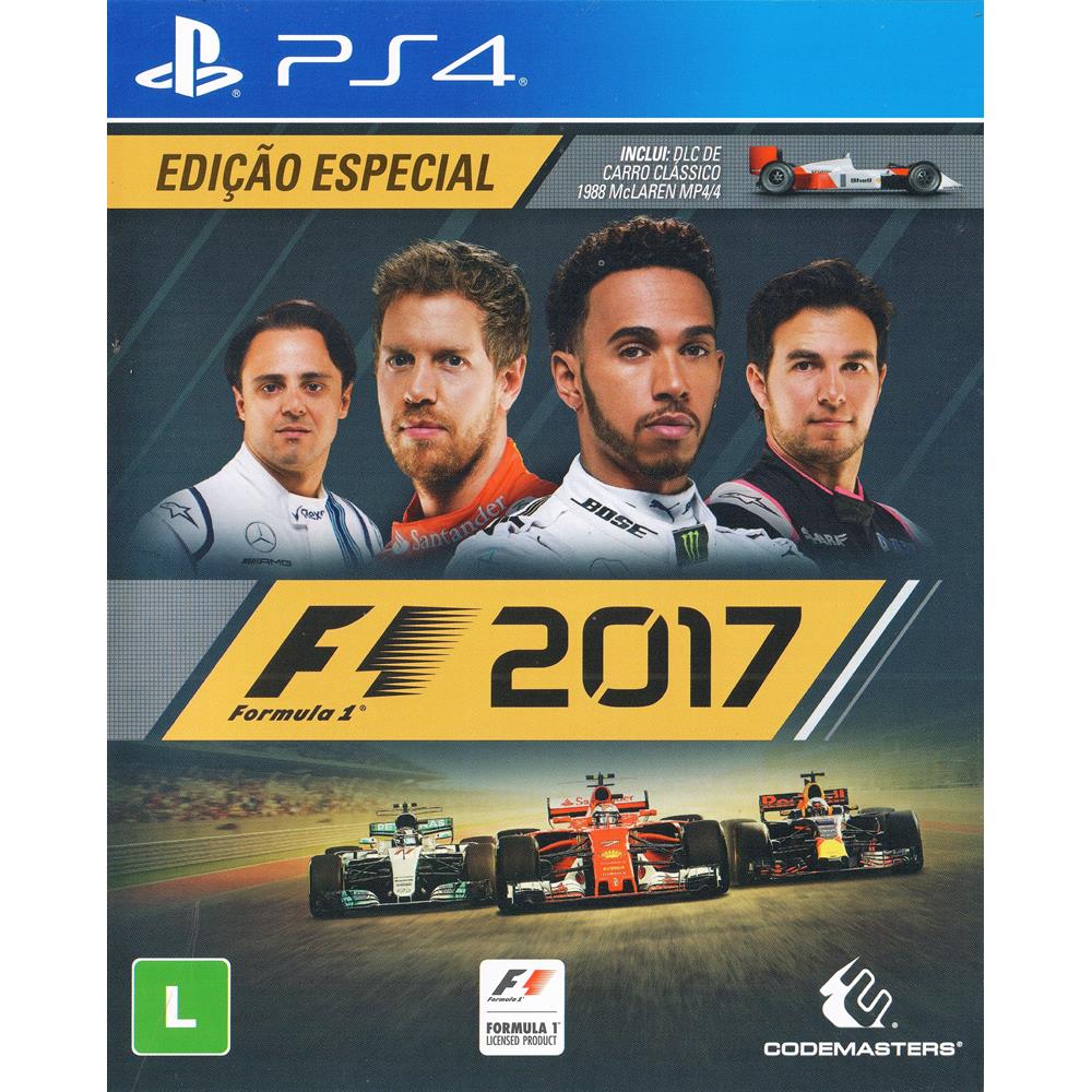 Formula 1 (F1) 2017 - Ps4 (Seminovo) - Arena Games - Loja Geek