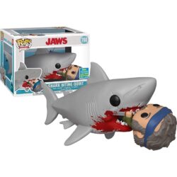 Funko Pop Movies - Jaws Shark Biting Quint 760 (Exclusive 2019 Summer Convention) (Sized) #1