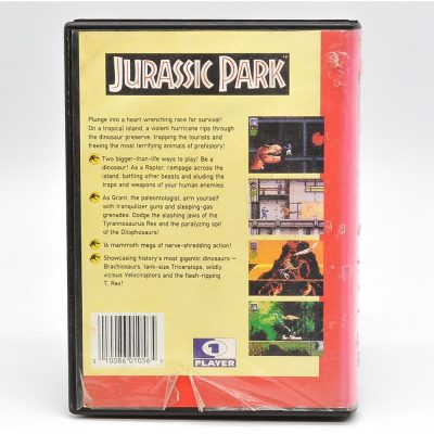 Jurassic Park - Mega Drive (Paralelo/Case) #1