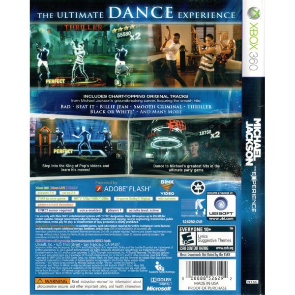 Michael Jackson The Experience - Xbox 360
