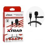 Mini Microfone De Lapela Ch0454 Xtrad Mini Microfone De Lapela Ch0454 Xtrad