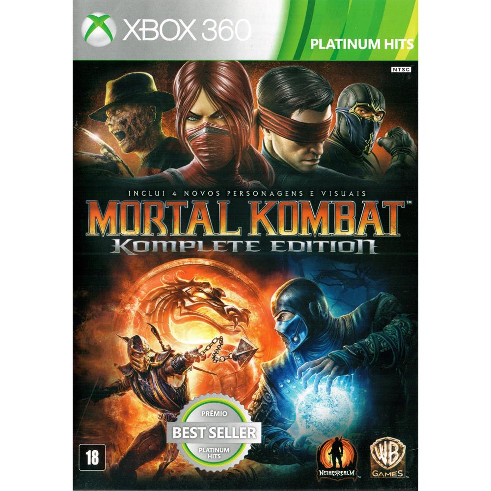 Mortal Kombat Komplete Edition - Xbox 360 (Platinum Hits